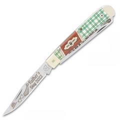 Kissing Crane 2022 Limited Edition Fathers Day Trapper Gentleman's Pocket Knife